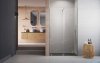 Radaway Furo Brushed Nickel DWJ drzwi prysznicowe 110cm prawe szczotkowany nikiel 10107572-91-01R/10110530-01-01 